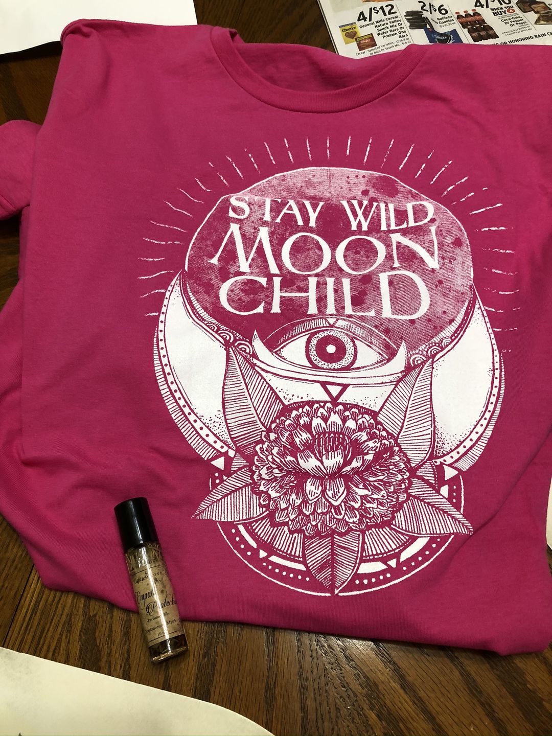 Customer photo review of Stay wild moon child