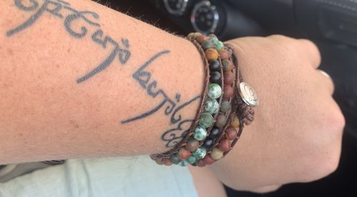 Customer photo review of Colourful Love - Pärchenarmband