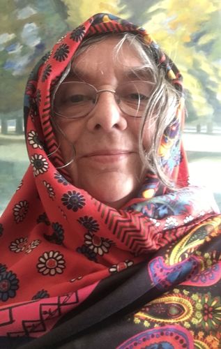 Customer photo review of Buykud Seaside Vacation Printed Tassel Sunscreen Scarf