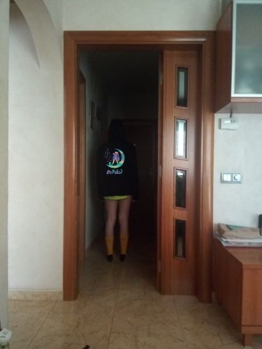 Customer photo review of Vintage Long-sleeved Printed Sweatshirt