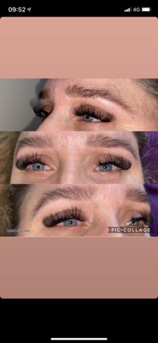 Customer photo review of 10D 0.07 SHORT STEM Russian Volume (16 Lines)