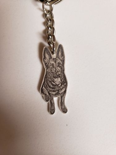 Customer photo review of Silvercut™ Keychain