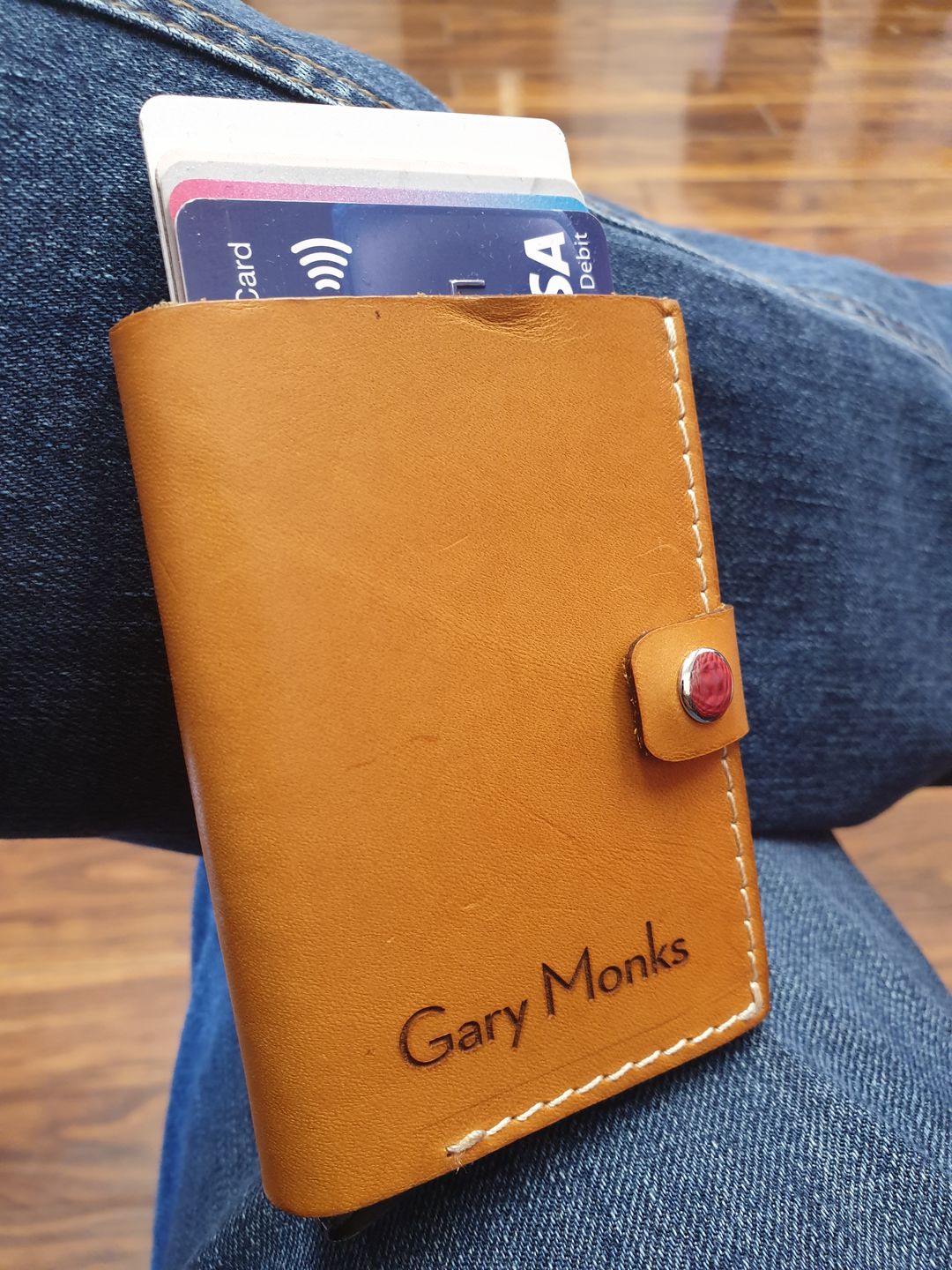Customer photo review of RFID Wallet