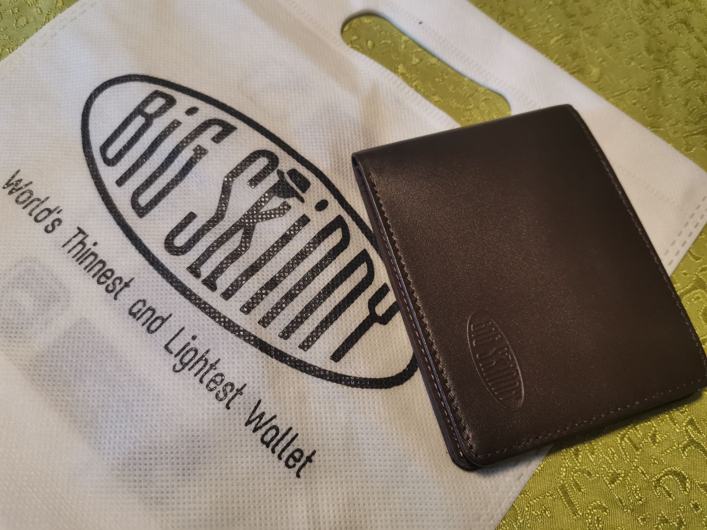 Customer photo review of Leather L-Shape Brown