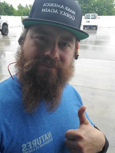 Customer photo review of Make America Godly Again Snapback Hat