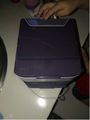 Customer photo review of Mini USB Portable Air Conditioner
