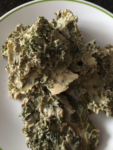 Customer photo review of Kale Chips - Sea Salt & Vinegar 1lb