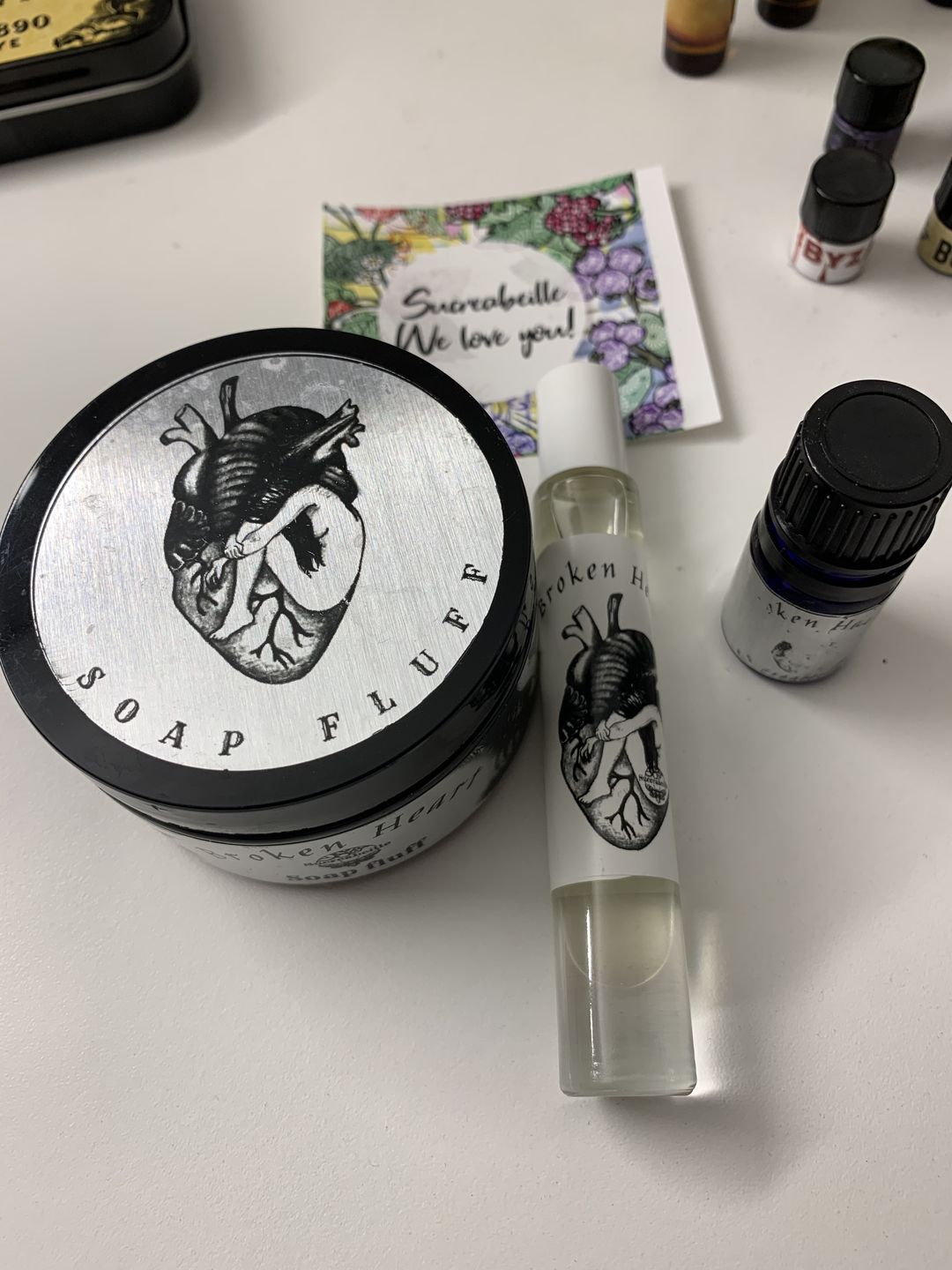 Customer photo review of Broken Heart