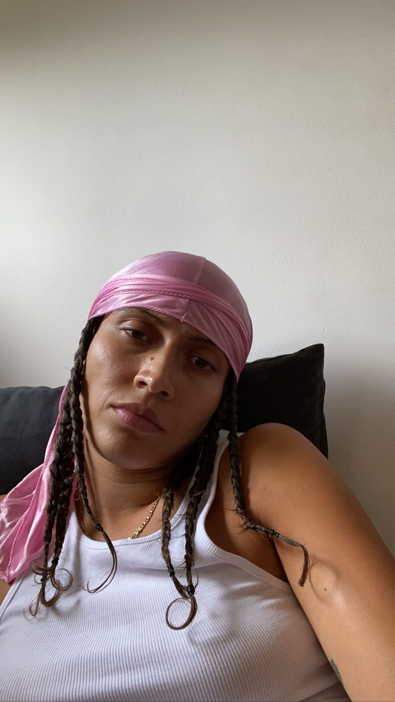 Customer photo review of Silky Durag