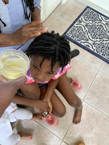 Customer photo review of Nae Nae's Hair Boost 9oz