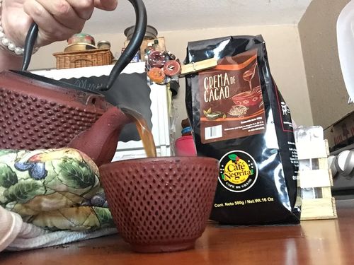 Customer photo review of Promoción de bienvenida.  Compra un café saborizado y obtén un cafe americano de 85 gramos ¡GRATIS!