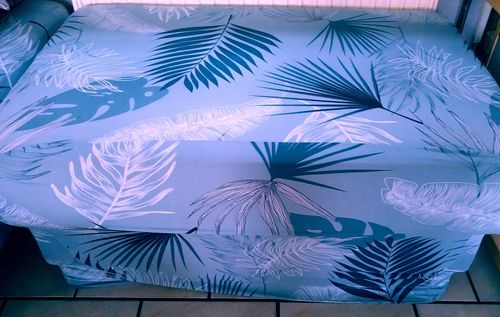 Customer photo review of Grüner Dschungel - Sofabezüge für klassische und Ecksofas - Das Haus der Überzüge