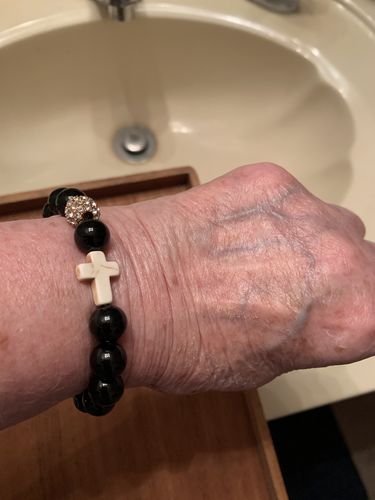 Customer photo review of ' Thou Art with Me ' - Black Agate