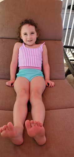 Customer photo review of The Mini Barefoot Bottom | Mint