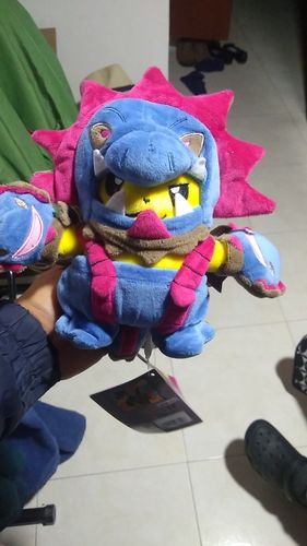 Customer photo review of Peluche Dragon<br> Pikachu Déguisé