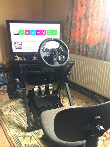 Customer photo review of APEX Steering Wheel Stand