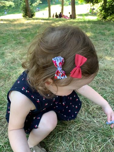 Customer photo review of Barrette Liberty of London Wiltshire rouge