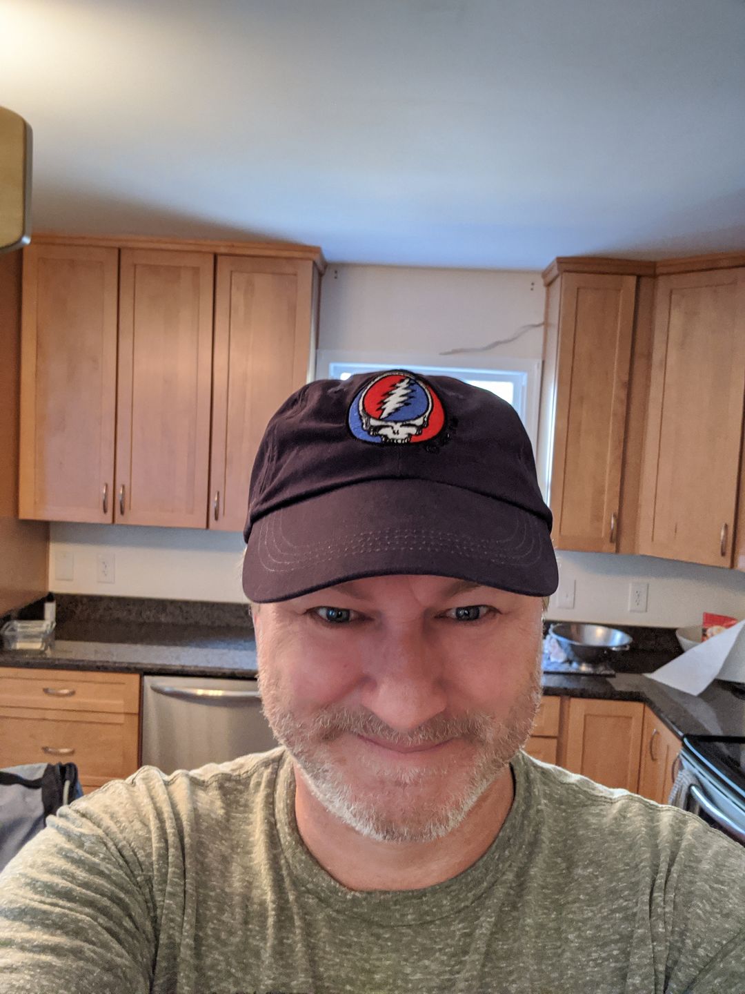 Customer photo review of Grateful Dead Steal Your Face Cap