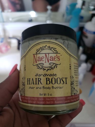 Customer photo review of Nae Nae's 9oz Hair Boost Special