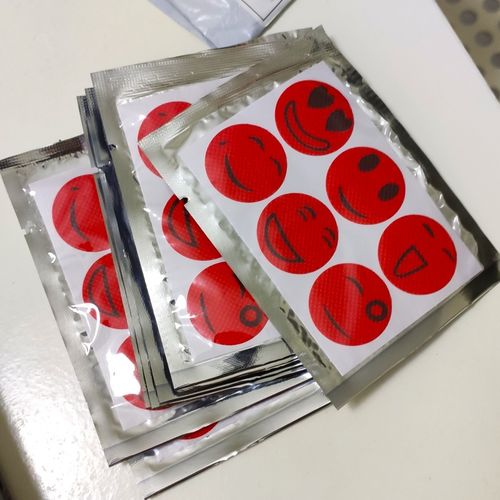 Customer photo review of MoskiPatch™ - (60 Pcs) Natural Mosquito Repellent