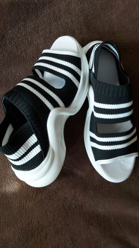 Customer photo review of Casual Breathable Wedge Comfy Open Toe Sandals