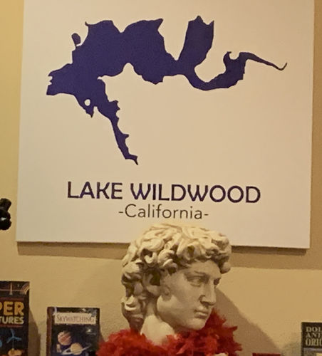 Customer photo review of Custom Lake Square Canvas