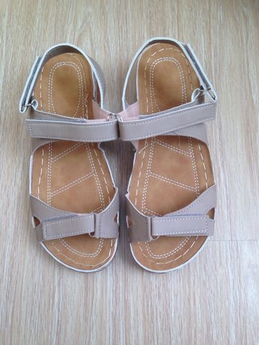 Customer photo review of Dr. Care  - Premium Faux Leather Orthopedic Women Sandals