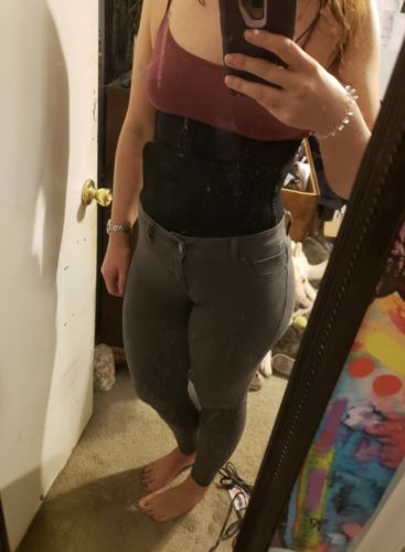 Customer photo review of Adjustable Waist Slimming Trimmer