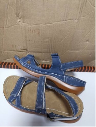 Customer photo review of Dr. Care  - Premium Faux Leather Orthopedic Women Sandals