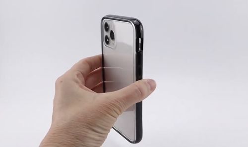 Customer photo review of Mous Clarity Case for iPhone 11 Pro (2019)
