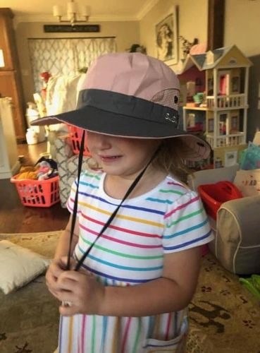 Customer photo review of Pferdeschwanz UV-Sommerhut, -50% + Kostenloser Versand