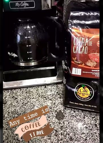 Customer photo review of Café crema de cacao