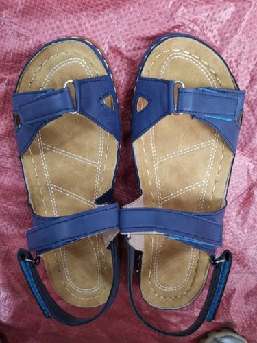 Customer photo review of Dr. Care  - Premium Faux Leather Orthopedic Women Sandals