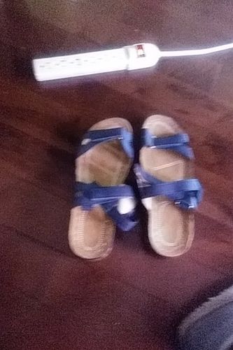 Customer photo review of Dr. Care  - Premium Faux Leather Orthopedic Women Sandals