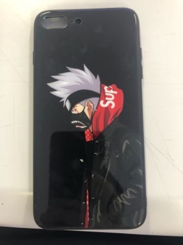 Customer photo review of Stylish Naruto Kakashi Itachi Tempered Glass Phone Case