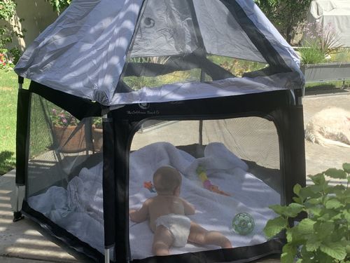 Customer photo review of Pop N' Go® Playpen