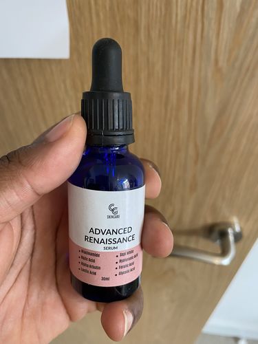 Customer photo review of Advanced Brightening Renaissance Serum 30ml