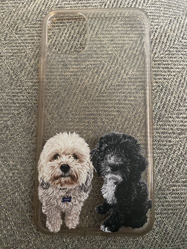 Customer photo review of Custom Pet Phone Case