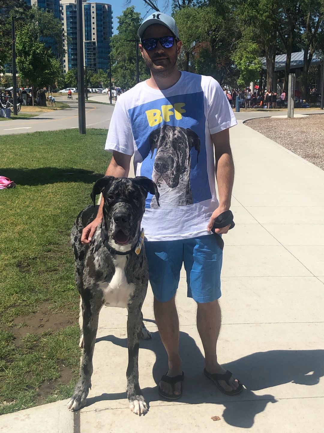 Customer photo review of Custom Pet Art Ladies Crew