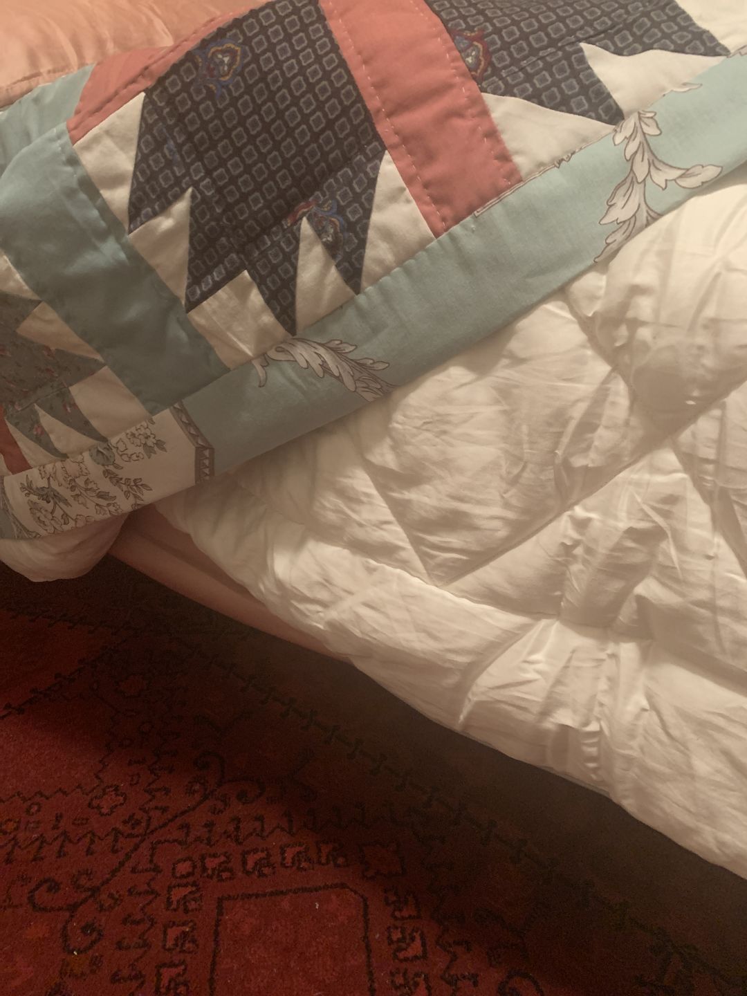 Customer photo review of Wool Comforter, King