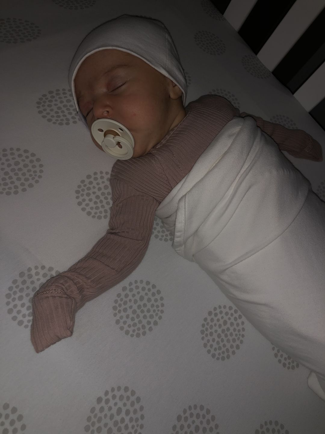 Customer photo review of The Snap Romper - Rosewood Ribbed