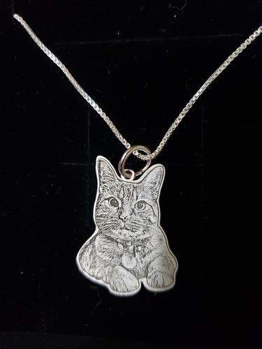 Customer photo review of Silvercut™ Necklace