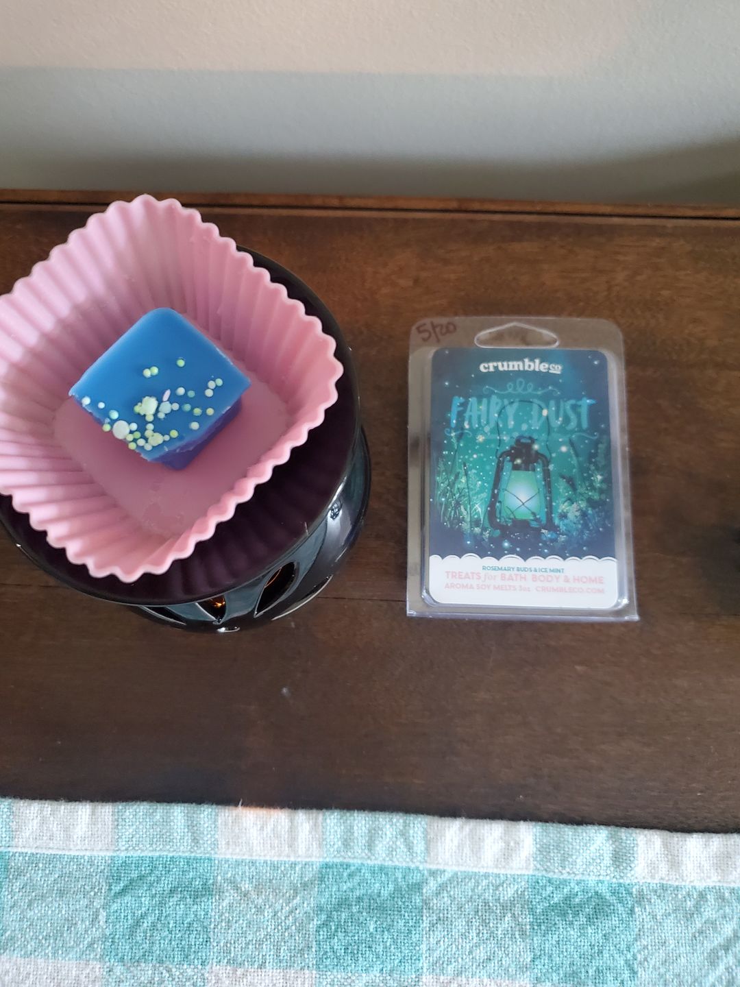Customer photo review of Fairy Dust Wax Melts