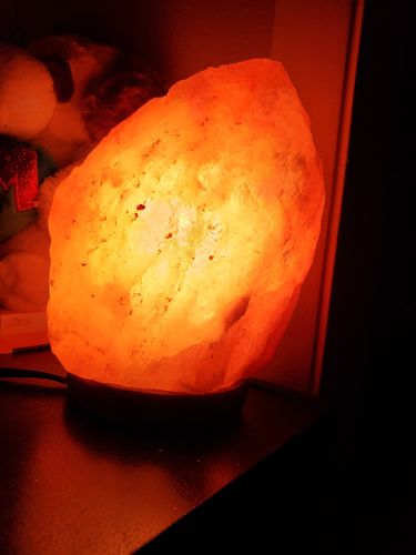 Customer photo review of Original Himalayan Salt Lamp (Medium)