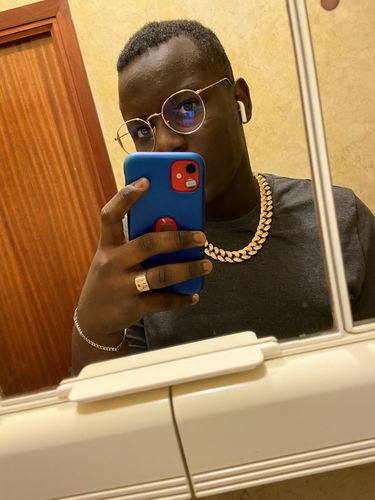 Customer photo review of CUBAN BLING. - 20MM - OR BLANC