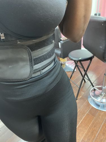 Customer photo review of LUX LATEX DOUBLE ABDOMINAL BELT