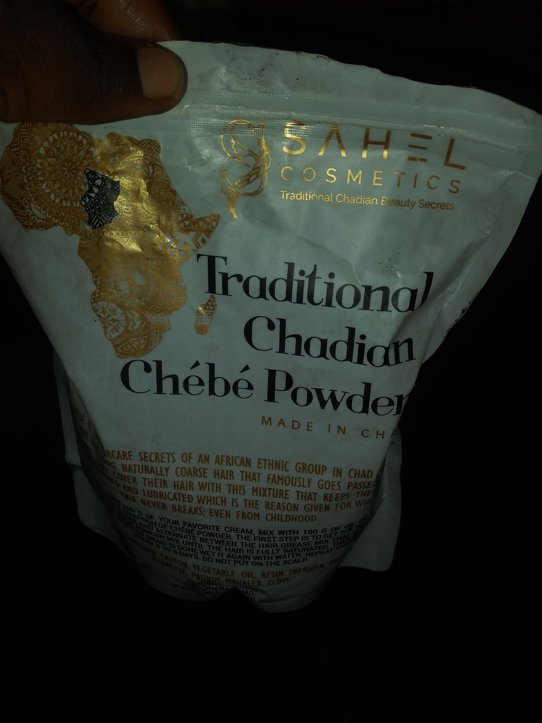 Customer photo review of Chébé powder 250 g