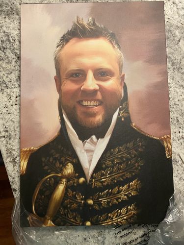 Customer photo review of The General - Custom Canvas
