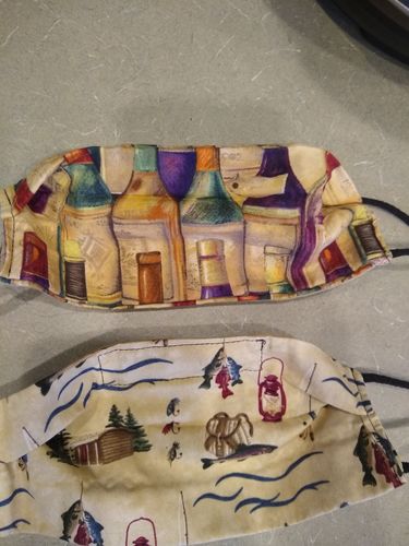 Customer photo review of Mask Insert - Straight - 100 Count