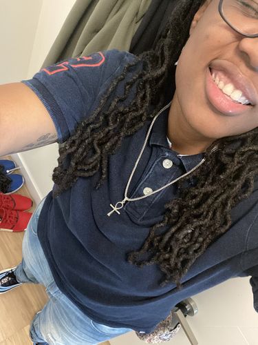 Customer photo review of Medium ANKH Chain